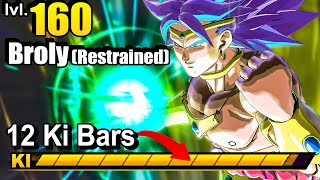 Level 160 Transforming Broly Is A GIGANTIC NUKE With 12 Ki Bars  Dragon Ball Xenoverse 2 DLC 18 [upl. by Knorring410]