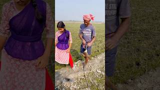 জালে পাখি বেঁধে গেলো😮 viralvideo farming village youtubeshorts funny agriculture comedy [upl. by Ominorej173]