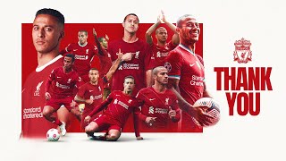 Thank you Thiago Liverpool FCs tribute to Thiago Alcantara [upl. by Hawken]