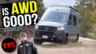 Is The Brand New 2023 MercedesBenz Sprinter AWD Any Good OffRoad  I Put It To The Test [upl. by Pierrepont]