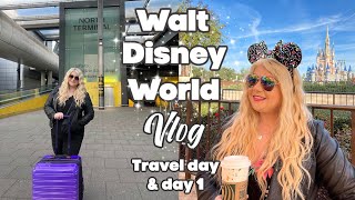 Walt Disney World Vlog  Travel day amp day 1 Travel to Florida Magic Kingdom amp Wilderness Lodge 2023 [upl. by Etteniuqna]