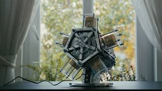 shutter sequence  radial engine sound sculpture [upl. by Egrog199]