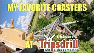 Ranking EVERY ROLLER COASTER at Tripsdrill [upl. by Iidnarb]