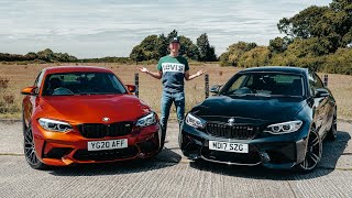 BMW M2 vs M2 Competition Which Should You Buy [upl. by Pachston991]