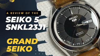 Review of the Seiko 5 SNKL23J1 [upl. by Htomit]