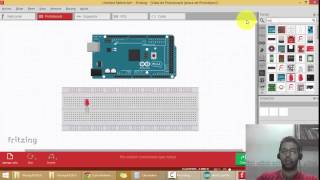 Curso Arduino Mega  Como usar Fritzing [upl. by Edmond914]