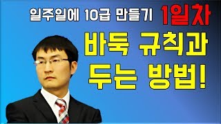 세상에서 가장 바둑을 빨리 배우는 방법 일주일만에 완성하는 바둑 입문강좌 1 [upl. by Gunther]