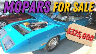 Mopar Prices Mopars for Sale at the Chrysler Nationals  Carlisle 2023 [upl. by Crelin342]