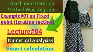 Fixed point iteration Method Simple Iteration Method Method of Successive approximation [upl. by Aleit928]