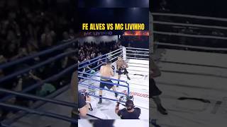 Como foi a luta de Fe Alves vs Mc Livinho combate boxing boxebrasil [upl. by Silohcin]