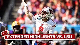 ReliaQuest Bowl Wisconsin vs LSU  Extended Highlights  Big Ten Football  Jan 1 2024 [upl. by Petracca]