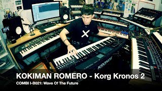 KORG KRONOS 2  Prog Lead Solo by KOKIMAN ROMERO [upl. by Ivek]