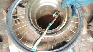 Cup amp Cone front hub repair [upl. by Heppman310]