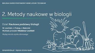 Lekcja 2 Metody naukowe w biologii [upl. by Aynwat]