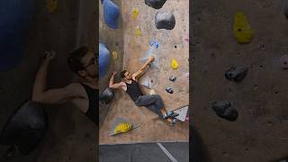 V4 in your gym bouldering climbing climber rockclimbing [upl. by Llertac]