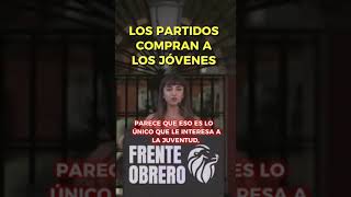 Los PARTIDOS COMPRAN a los JÓVENES  SARA RIVAS en MADRID [upl. by Irved]