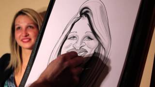 Live caricature drawing event [upl. by Geraldine]