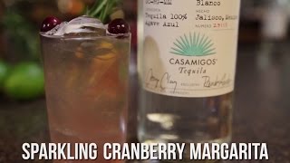 Casamigos Tequila  Sparkling Cranberry Margarita FedwayDrinks [upl. by Llenaj]