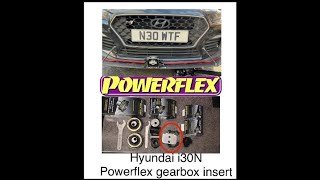 Hyundai i30N Powerflex Gearbox mount insert [upl. by Gladdy]