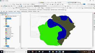 Weighted overlay for Ground water potential zone [upl. by Mikes657]