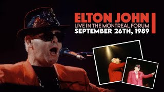 Elton John  Live in Montreal September 26th 1989 [upl. by Siuraj359]