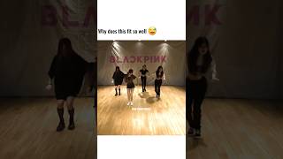 blackpink dancing for Indian song 🤣blackpink meme  blackpink jisoo rosé jennie lisa shorts [upl. by Ystap]