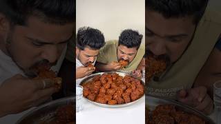 100 SPICY JUMBO MANCHURIAN EATING CHALLENGE😱 Friends Vs Friends😍🔥 shorts eating foodie [upl. by Severn933]