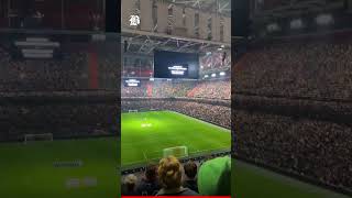 Maccabi Tel Aviv Fans Disrupt Moment of Silence for Valencia Flood Victims [upl. by Enelrahc]