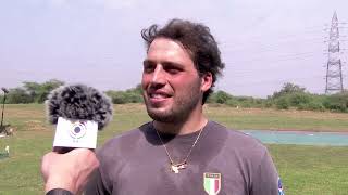 Interview Tammaro Cassandro Gold Medal Skeet Men  Delhi IND  ISSF WCF 2024 [upl. by Kono860]