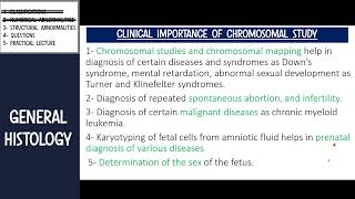 NEW COURSE 2022 Indications of Karyotyping  General Histology [upl. by Gelhar788]