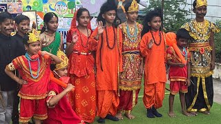 Skit on Dussehra Celebration by Brain Shapers Academy Students [upl. by Nerak]