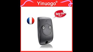 Yinuogo  YNG165 How to program SOMFY KEYTIS NS 2 4 RTS gate remote control [upl. by Woodson267]