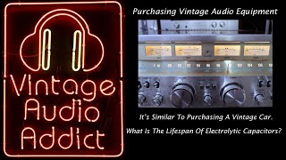 Buying Vintage Stereo  What To Expect When Purchasing Old Audio Equipment [upl. by Mommy]