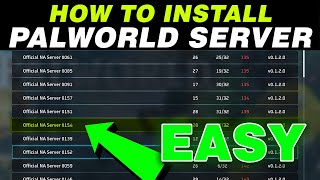 How Install a Dedicated Palworld Server in 4 Minutes EASY [upl. by Zurheide]