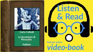 Pinocchio audiolibro intero in Italiano TextAudioSottotitoli [upl. by Eivod11]