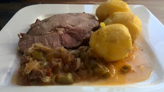 Niedrigtemperatur gegarter Schweinebraten [upl. by Wartow]