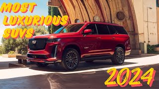 5 Most Luxurious Large SUVs for 2024 and 2025 [upl. by Romito]