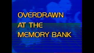 Cyberpunk before Neuromancer Overdrawn at the Memory Bank 1983 Laserdisc extended credits music [upl. by Hsaniva203]