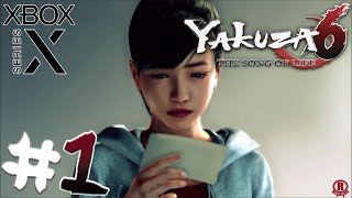 Yakuza 6 Xbox Series X Gameplay Walkthrough Part 1  Prologue 4K 60FPS [upl. by Aryhs256]