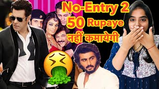 101 Flop  No Entry 2 Movie Announcement  Deeksha Sharma [upl. by Pontone]