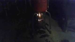 How to make a waste oil heater Part 2 [upl. by Sanalda]