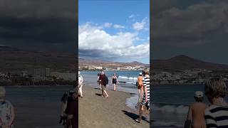 Gran Canaria Playa del Ingles the Beach 🌊🫦👙 ytshorts beach bikini vscofilter tranding reels [upl. by Justus]