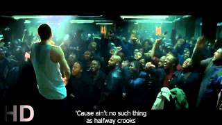 Eminem last battle vs papa doc 8 Mile with lyrics [upl. by Marlee483]