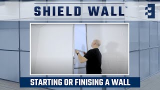 Shield Wall™ Starting amp Finishing Wall Instructional Video  Abatement Technologies AireGuardians [upl. by Nirrek]