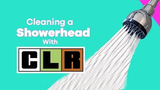 Cleaning a Showerhead with CLR  The Cary Company [upl. by Nevil]