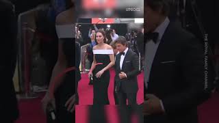 Tom Cruise rompió el protocolo con Kate pero ella lo puso su lugar shorts [upl. by Anesor767]