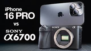 iPhone 16 Pro vs Sony a6700  Which Camera is Right For You [upl. by Vey600]