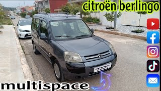 لبيع ستروين برلانغو موديل 2008 منطاج فرنسا سيارة روعة citroënberlingomultispace [upl. by Balcke754]