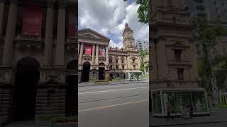 Melbourne Town Hall Swanston Street 2024 melbourne australia travel shorts [upl. by Arakat772]