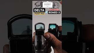 DELTA POINT PRO OR SIG ROMEO X  9mm sigsauer handgun [upl. by Dyke]